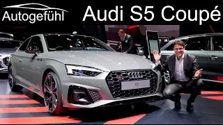 Audi S5 Coupé REVIEW new Audi A5 Facelift Exterior Interior 2020 - Autogefühl