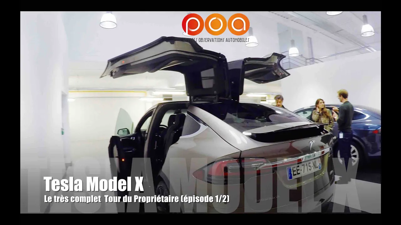 Tesla Model X 2016 : le tour très très complet du propriétaire - Essai 1/2