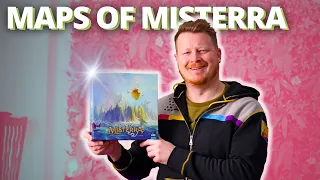 Maps of Misterra Board Game | 2-Minute Overview & Solo Playthrough