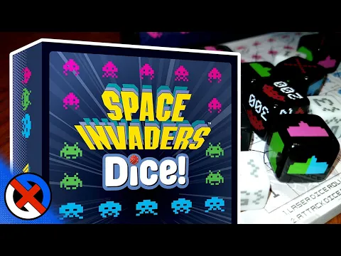 Space Invaders Dice Game | Space Combat on your Tabletop? | GenXGrownUp