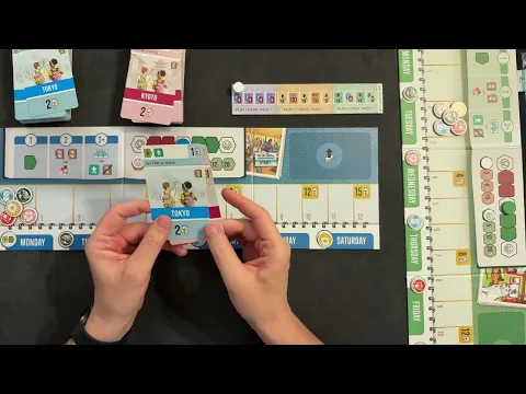 Let's Go! To Japan Solo Rules and Gameplay Learning Session