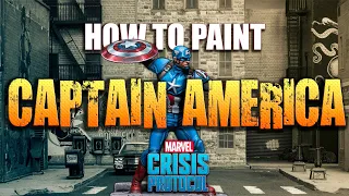 Sorastro's Marvel: Crisis Protocol Painting Guide Ep.1 - Captain America