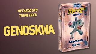 MetaZoo UFO Theme Deck Genoskwa | Inside with João Ricardo Ep887