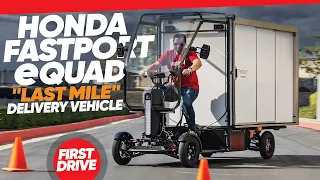 Honda Fastport eQuad Prototype First Drive, Er, Ride, Er, Something: We Shouldn’t Love It, But We Do