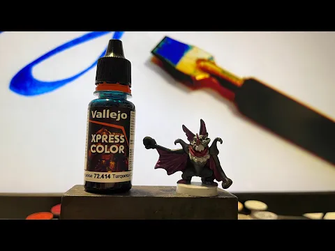 肥龍不在家#2新手用 Vallejo Xpress Color 速塗色 畫完一整套奇幻冒險桌遊《森靈傳記》的模型要花多久時間? #桌遊