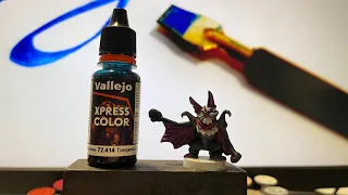 肥龍不在家➤#2新手用 Vallejo Xpress Color 速塗色 畫完一整套奇幻冒險桌遊《森靈傳記》的模型要花多久時間? #桌遊