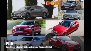 Quelle sera la plus belle voiture de l'année 2015 ?