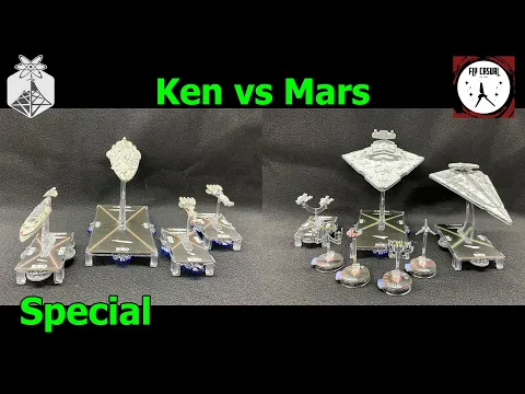 Star Wars Armada "Ken vs Mars from Fly Casual" - ION Radio Battle Report