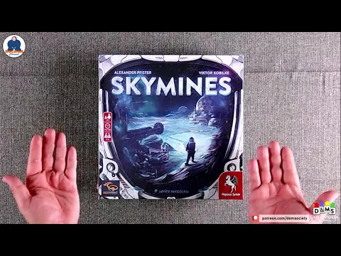 UNBOXING SKYMINES (ex MOMBASA) - Board Game - #indabox