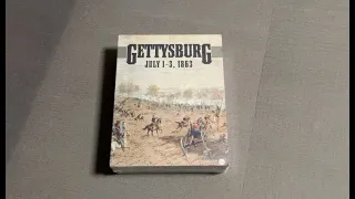 The Discriminating Gamer: Gettysburg 1863 unboxing with Ray