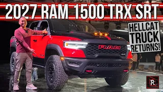 The 2027 Ram 1500 SRT TRX Returns To Settle The Score With The Ford Raptor R