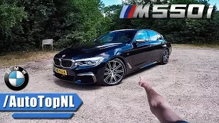 BMW M550i REVIEW POV Test Drive on AUTOBAHN by AutoTopNL
