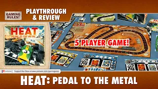 Heat: Pedal to the Metal - 5-player playthrough