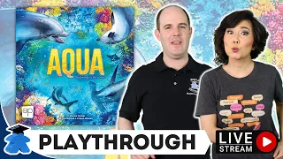 Aqua : Biodiversity in the Oceans - Live Playthrough Board Game and Giveaway.