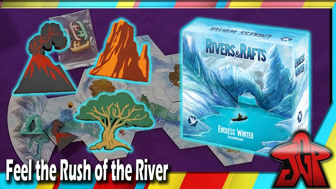 Endless Winter: Rivers & Rafts expansion unboxing
