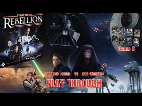Star Wars Rebellion Game 8 with the RotE Expansion 2-24-25