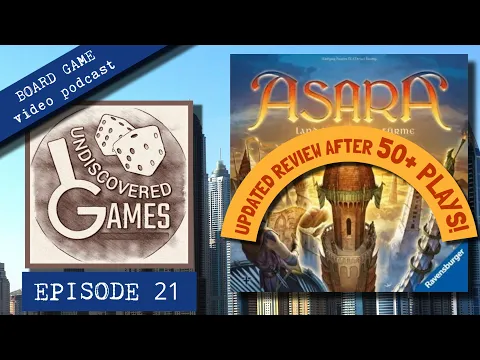 ASARA BOARD GAME Review After 50+ Plays - EP21: A Kramer & Kiesling Hidden Gem Worker Placement Game