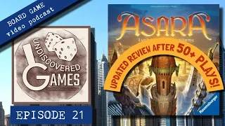 ASARA BOARD GAME Review After 50+ Plays - EP21: A Kramer & Kiesling Hidden Gem Worker Placement Game