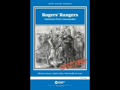 Rogers’ Rangers (Decision Games) - Unbagging and Overview