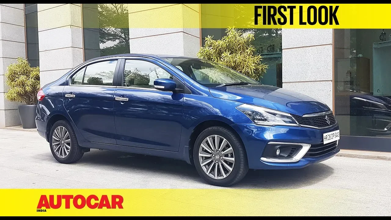 LIVE: 2018 Maruti Ciaz facelift | First Look Preview | Autocar India