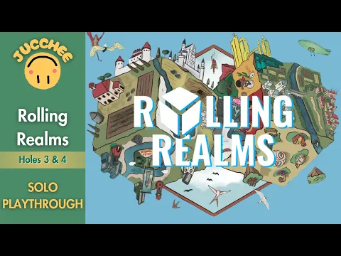 Rolling Realms Solo Playthrough - Holes 3 & 4 (Rules Explained)