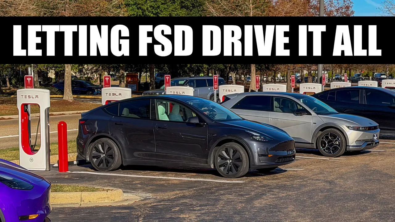 300+ Miles on FSD 14.2.1 (Almost Perfect) — Black Friday Chaos, Superchargers & State Mugs (Part 4)