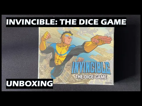 Unboxing Invincible The Dice Game