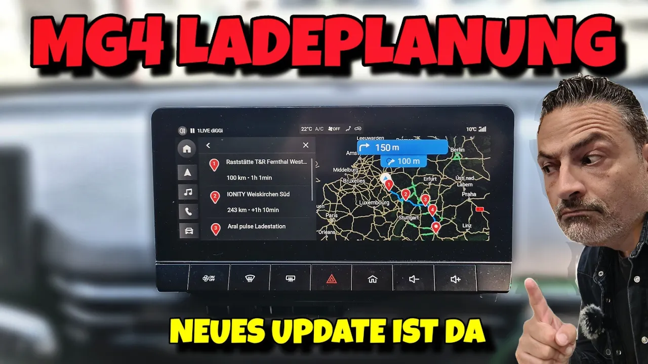 NA SOWAS! Der MG4 Kann jetzt LADEPLANUNG! Nicht perfekt aber besser als garnichts ⚡️