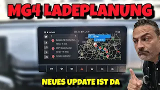NA SOWAS! Der MG4 Kann jetzt LADEPLANUNG! Nicht perfekt aber besser als garnichts ⚡️