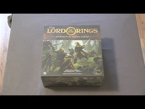 Lord Of The Rings: Journeys In Middle Earth Unboxing