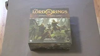 Lord Of The Rings: Journeys In Middle Earth Unboxing