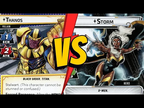 Storm vs. Thanos - Marvel Champions