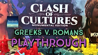 Clash of Cultures: Monumental Edition | Playthrough (Greeks v. Romans)