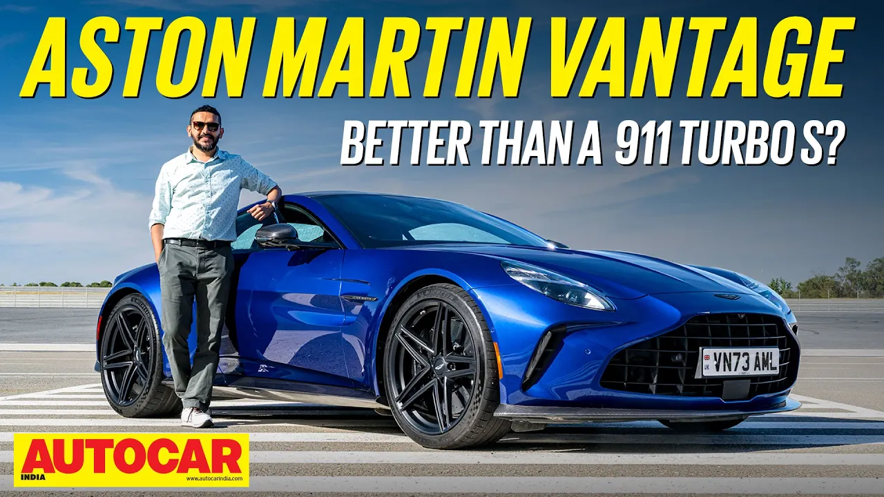 2024 Aston Martin Vantage review – Greater Britain | First Drive | @autocarindia1