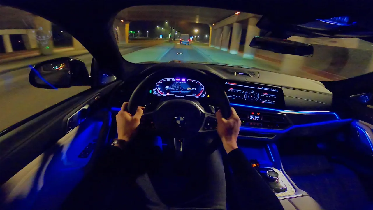 2020 BMW X6 NIGHT DRIVE POV | AMBIENT LIGHTING by AutoTopNL