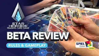 Star Heroes TCG: Beta Gameplay, Official App and Rules Review