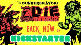 DIE in a Dungeon original Kickstarter campaign video