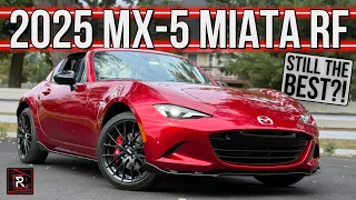 The 2025 Mazda MX-5 Miata RF Club Is A Perfected Affordable Classic New Roadster