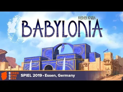 Babylonia - game overview at SPIEL 2019