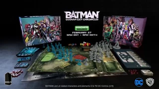 Batman: Gotham City Chronicles Kickstarter trailer