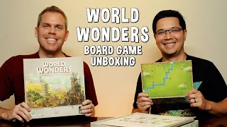 Unboxing World Wonders - Ancient City Building Board Game