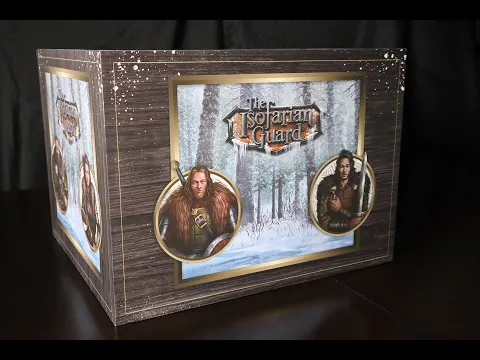 Unboxing the first production copy of The Isofarian Guard!