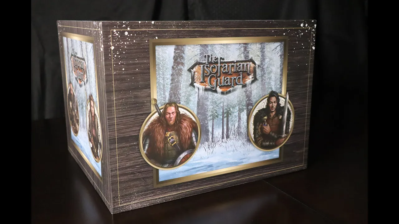 Unboxing the first production copy of The Isofarian Guard!