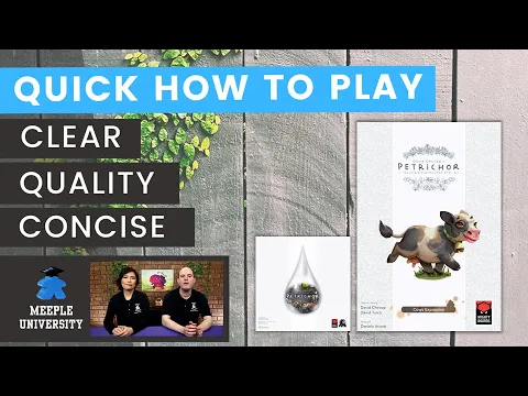 Petrichor Cows Expansion Board Game - Quick How to Play. A Kickstarter Preview