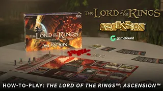 How to Play — The Lord of the Rings: Ascension