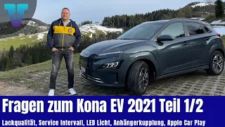 Fragen an den Hyundai Kona EV 2021 Teil 1/2 - #fragvisionedrive [Deutsch 4K] | Vision E Drive #90