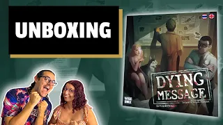 Dying Message - Unboxing