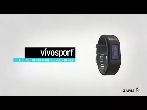 Video zu Garmin vivosport slate (S/M-Armband)