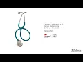 Littmann Lightweight II SE Νοσηλευτικό στηθοσκόπιο: Μπλε της Καραϊβικής 2452 video