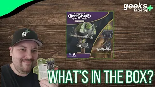 Whats in the Box - Heroscape: Boiling Tension: Air Marshal Zed Nesbitt